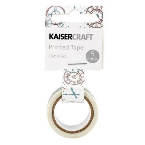 Kaisercraft - Printed Tape - Clocks