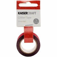 Kaisercraft - Glitter Tape - Red