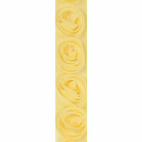 Kaisercraft - Ribbon - Roses - Lemon