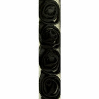Kaisercraft - Ribbon - Roses - Ebony