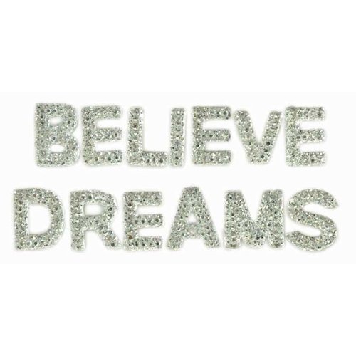 Kaisercraft - Sparklets - Words - Believe and Dreams