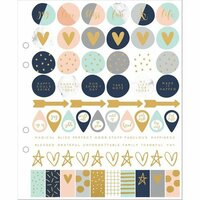 Kaisercraft - Kaiserstyle - Planner - Cardstock Stickers with Foil Accents