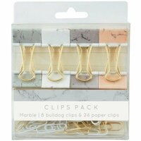 Kaisercraft - Kaiserstyle - Planner - Clips Pack - Marble