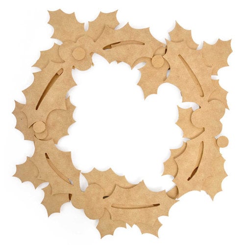 Kaisercraft - Beyond the Page Collection - Christmas - Holly Wreath