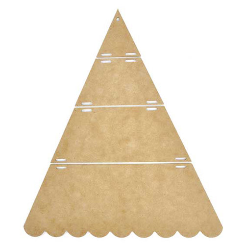 Kaisercraft - Beyond the Page Collection - Christmas - Scallop Hanging Tree