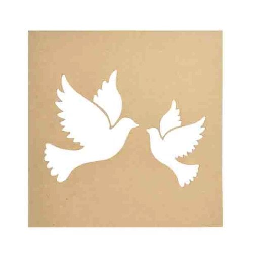 Kaisercraft - Beyond the Page Collection - Doves Silhouette Wall Art