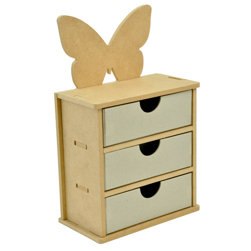 Kaisercraft - Beyond the Page Collection - Butterfly Drawers