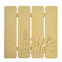Kaisercraft - Beyond the Page Collection - 3 Dimensional Wall Art - Love Always