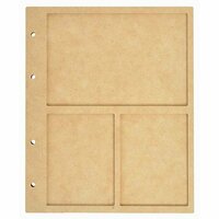 Kaisercraft - Beyond the Page Collection - 3 Window Display Album with 10 Pockets