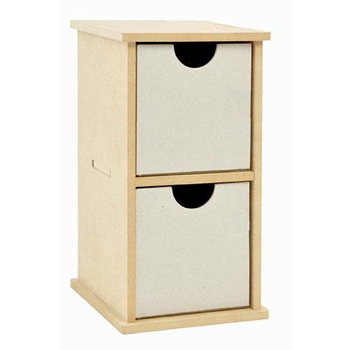 Kaisercraft - Beyond the Page Collection - 2 Drawer Unit