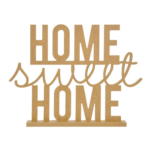 Kaisercraft - Beyond the Page Collection - Standing Word - Home Sweet Home