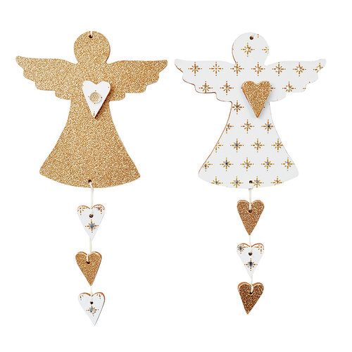 Kaisercraft - Beyond the Page Collection - Angel Decorations