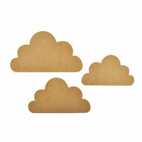 Kaisercraft - Beyond the Page Collection - Cloud Wall Art