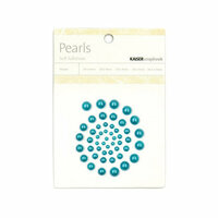 Kaisercraft - Pearls - Self Adhesive - Teal