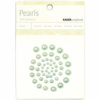 Kaisercraft - Pearls - Ice Green