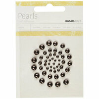 Kaisercraft - Pearls - Pewter