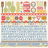 Kaisercraft - Little Toot Collection - 12 x 12 Sticker Sheet