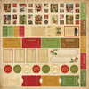 Kaisercraft - December 25th Collection - Christmas - 12 x 12 Sticker Sheet - Collectables