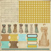 Kaisercraft - Madame Boutique Collection - 12 x 12 Sticker Sheet - Alphabet