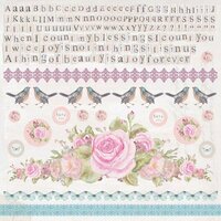 Kaisercraft - True Romance Collection - 12 x 12 Sticker Sheet