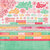 Kaisercraft - Cherry Blossom Collection - 12 x 12 Sticker Sheet