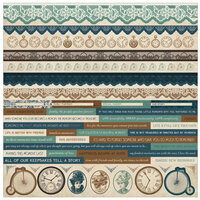 Kaisercraft - Betsy's Couture Collection - 12 x 12 Sticker Sheet