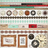 Kaisercraft - Antique Bazaar Collection - 12 x 12 Sticker Sheet