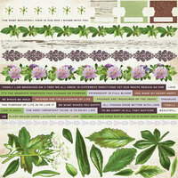 Kaisercraft - Botanica Collection - 12 x 12 Sticker Sheet