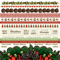 Kaisercraft - Silent Night Collection - Christmas - 12 x 12 Sticker Sheet