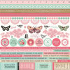 Kaisercraft - Miss Betty Collection - 12 x 12 Sticker Sheet