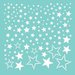 Kaisercraft - 12 x 12 Stencils Template - Stars