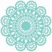 Kaisercraft - 12 x 12 Stencils Template - Lace Doily