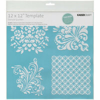 Kaisercraft - 12 x 12 Template - Damask Quarters