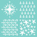 Kaisercraft - 12 x 12 Stencils Template - Nautical Quarters