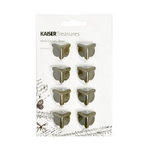Kaisercraft - Kaisertreasures - Metal Corners - Brass