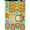 Kanban Crafts - Wobblers Collection - Die Cut Punchouts and Rocker Kit - Gina the Giraffe