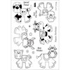 Kanban Crafts - Wobblers Collection - Clear Acrylic Stamps - Farmyard