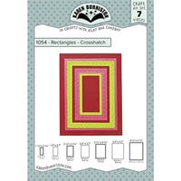 Karen Burniston - Craft Dies - Rectangles - Crosshatch