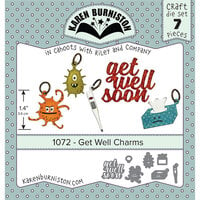 Karen Burniston - Craft Dies - Get Well Charms