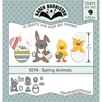 Karen Burniston - Craft Dies - Spring Animals