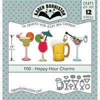 Karen Burniston - Craft Dies - Happy Hour Charms