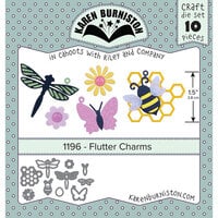 Karen Burniston - Craft Dies - Flutter Charms