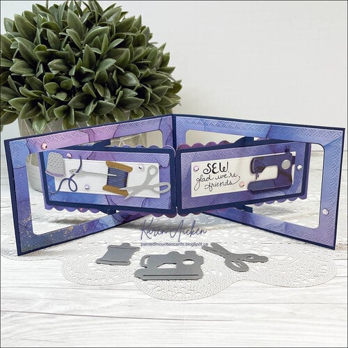 Karen Burniston - Craft Dies - Sewing Charms Karen Burniston - Craft Dies - Sewing Charms
