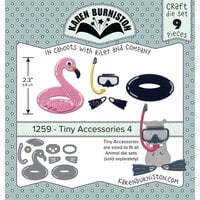 Karen Burniston - Craft Dies - Tiny Accessories 4 - Beach