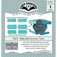 Karen Burniston - Craft Dies - Bitty Ball Access Tabs