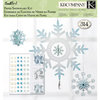 K and Company - Swell Noel Collection - 12 x 12 Paper Pad - Snowflake Crafting Kit