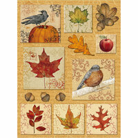K and Company - Fall Collection by Tim Coffey - Grand Adhesions Stickers - Leaves