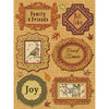 K and Company - Fall Collection by Tim Coffey - Grand Adhesions Stickers - Frames, CLEARANCE