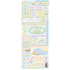 K and Company - Baby Collection - Embossed Stickers - Words and Icons, BRAND NEW