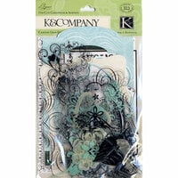 K and Company - Elegance Collection - Die Cut Cardstock and Acetate Pack Â 